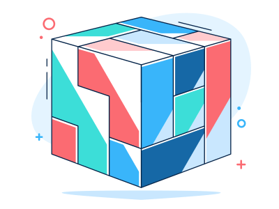 Illustration cube