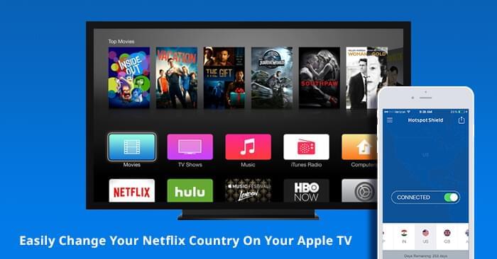 Blog Hotspot Shield_Netflix Apple TV